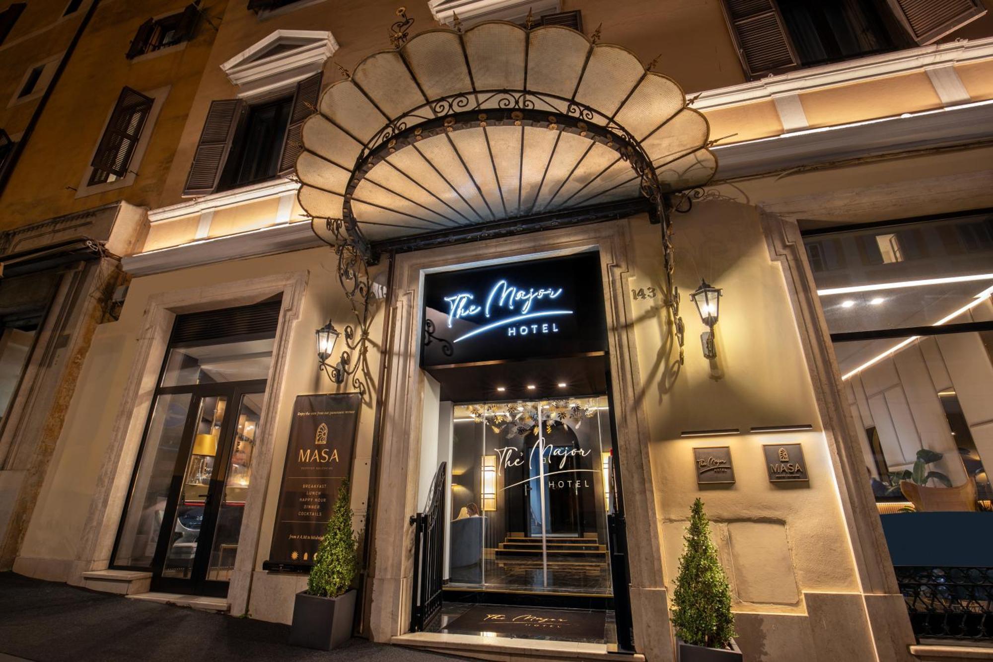 The Major Hotel Roma Exterior foto